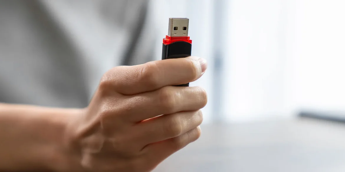 a flash drive